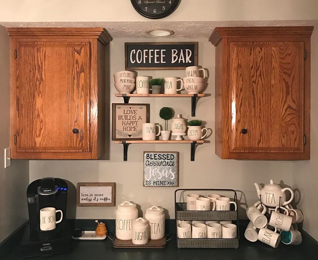 Ingenious ways to organize a kitchen coffee bar - Homify Ideas