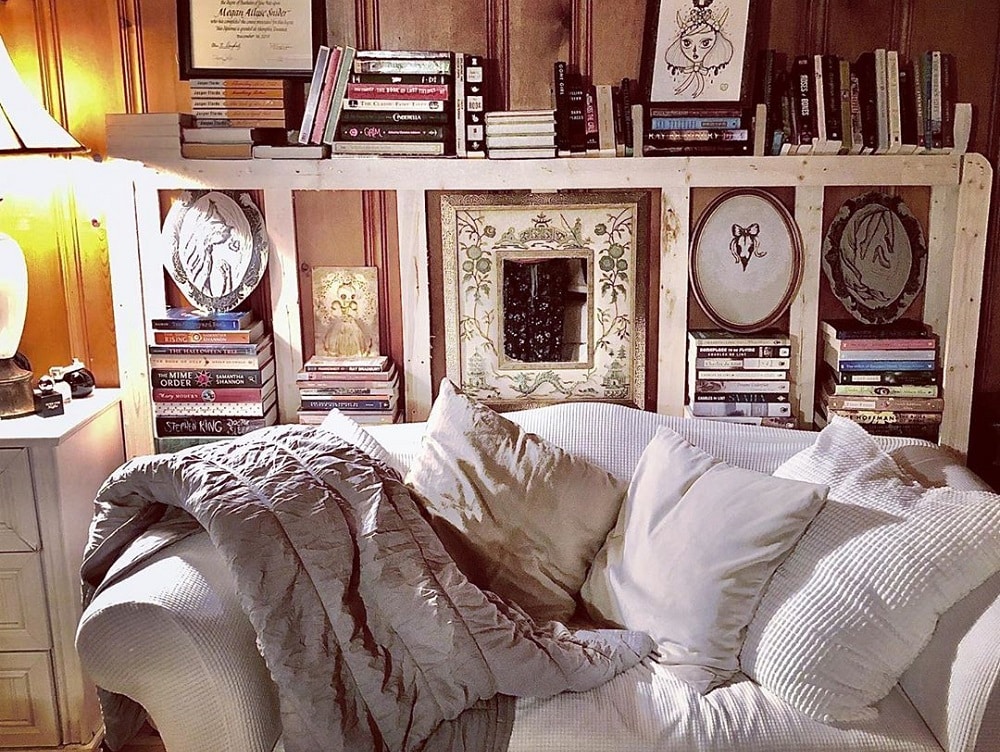 Incorporate a bookshelf