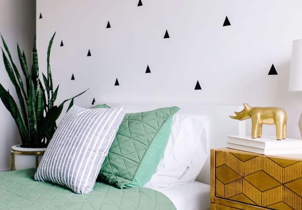 Use wall decals and stickers