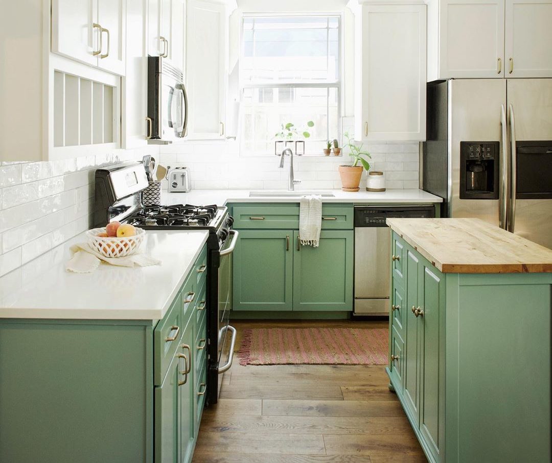 Try these gorgeous green kitchen ideas today! - Homify Ideas