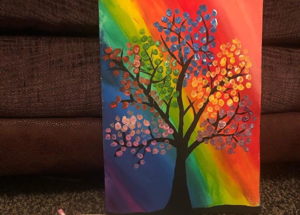 Rainbow Painting