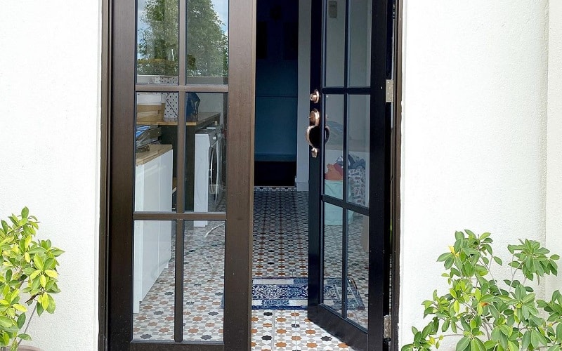 Install windows or french doors