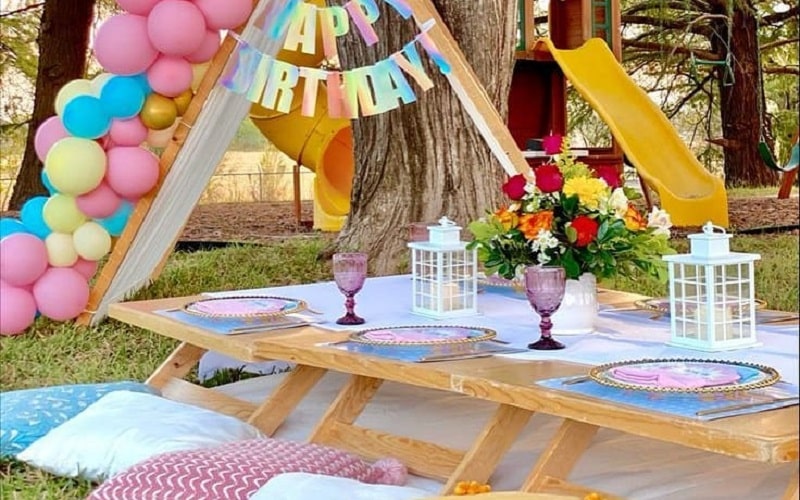 Decor Ideas To Celebrate An Outdoor Birthday Party