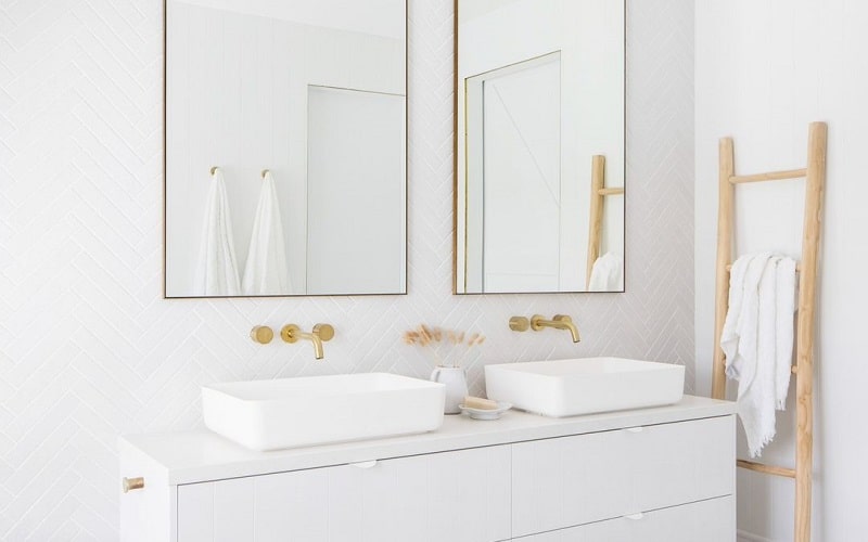 Cute And Simple Ways To Set Vanity In The Bathroom