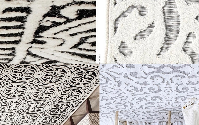 Synthetic Patterned Rugs