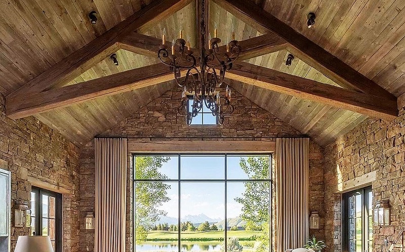 vaulted ceilings