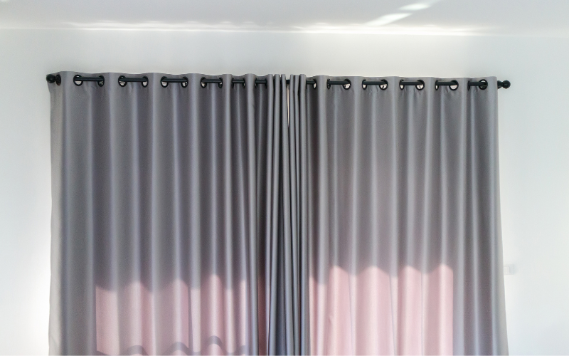 Pleated Panel curtains